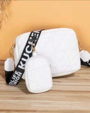 Stylish Girl's Multicolor Crossbody Bag - 1 Pc
