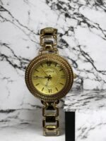 Stylish Women's Quartz Watch with Chain Strap - 1 Pc