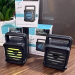 Super Bass Portable Speaker Black Plastic Aluminium