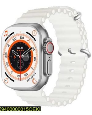 T800 Ultra Smart Watch Silver Fast Charging IP65 Waterproof