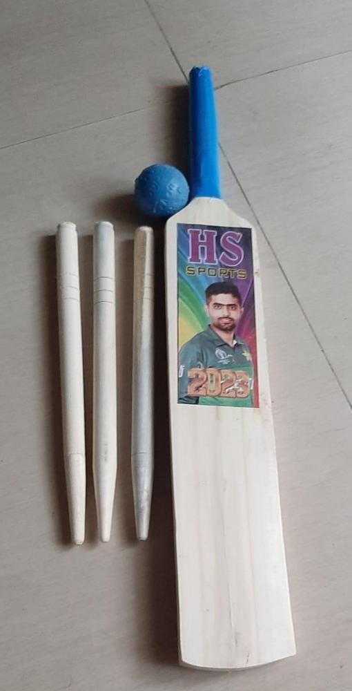 Tape Ball Cricket Set for Kids with Bat Wickets Ball Tape Ball Cricket Set for Kids with Bat Wickets Ball