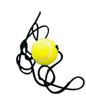 Tennis Ball with Black Rope for Sports Training