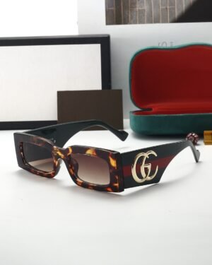 Tortoiseshell G Logo Women Sunglasses UV Protection