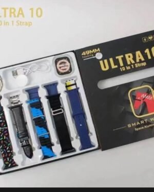 Ultra Smart Watch 49mm 10 in 1 Strap Set