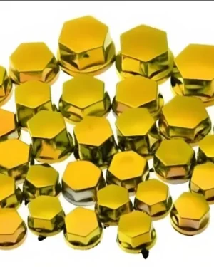 Universal Motorcycle Bolt Covers ABS 30Pcs Golden Silver Red