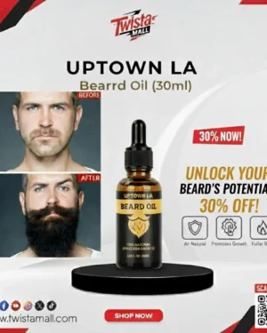 Uptown La Hair Growth Beard Oil