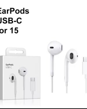 USB-C Wired Earphones White for iPhone & Android