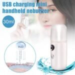 USB Charging Mini Nebulizer for Face Mist 30ml White
