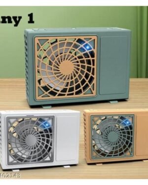 USB Mini Air Cooler Portable Rechargeable White