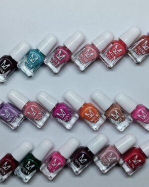 Vibrant 6-Pc Nail Polish Set - Chip Resistant & Quick Drying