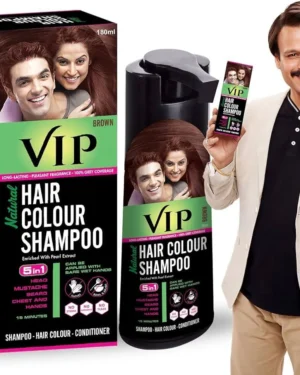 VIP Hair Colour Shampoo Black 180ml