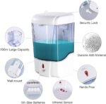 Wall Mounted Hands-Free Soap Dispenser 700ml ABS