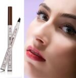 Waterproof Eyebrow Pen Black Brown Long Lasting