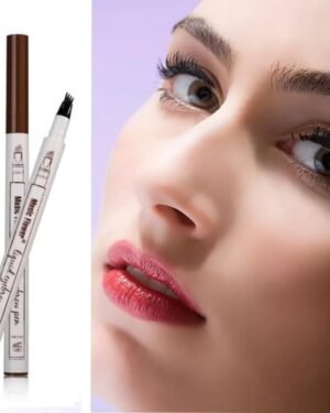 Waterproof Eyebrow Pen Black Brown Long Lasting