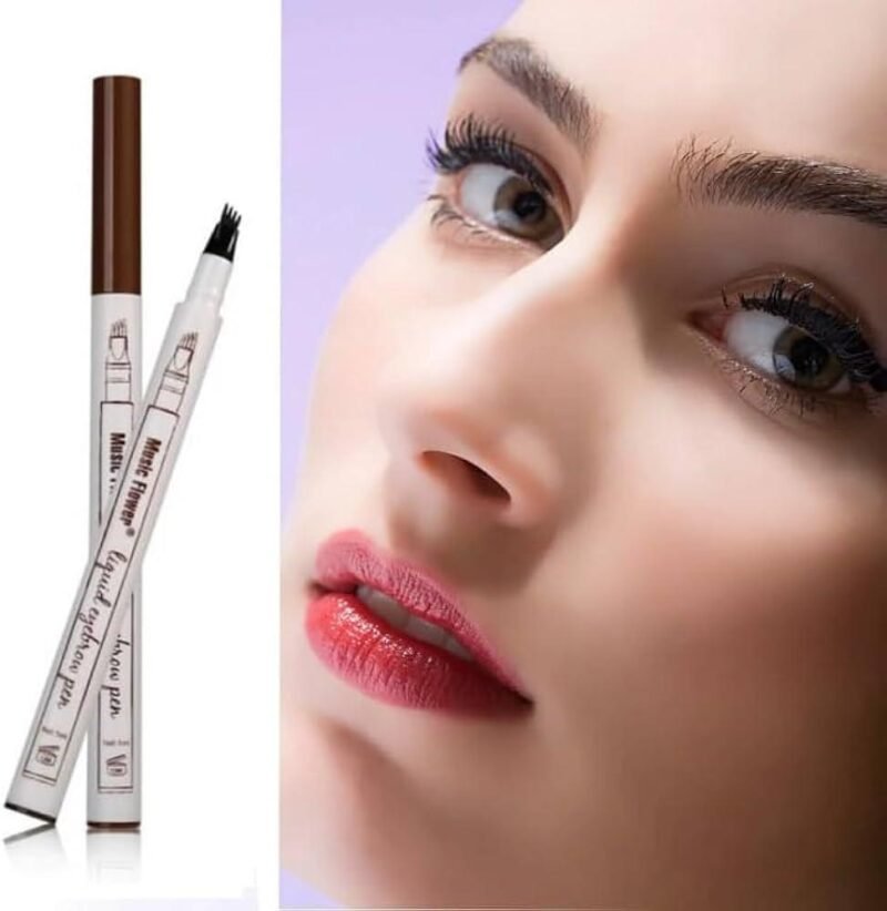 Waterproof Eyebrow Pen Black Brown Long Lasting Waterproof Eyebrow Pen Black Brown Long Lasting