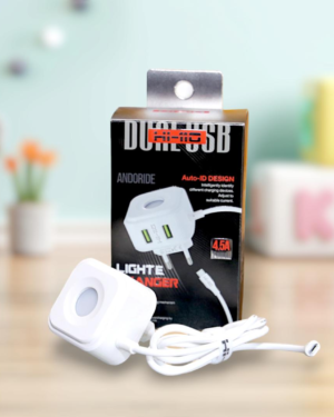 White 3-in-1 Fast Charging Wall Adapter