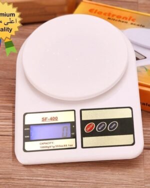 White Digital Kitchen Scale SF-400 10kg