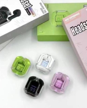 Wireless Earbuds Black Blue White ABS