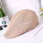 Women's Breathable Lace Summer Cap Beige