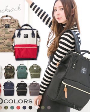 Women's Multi-Functional Backpack Black Durable Stylish