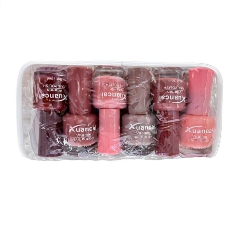 Xuancal Vitamin Nail Polish Pack of 12 Long Lasting Xuancal Vitamin Nail Polish Pack of 12 Long Lasting