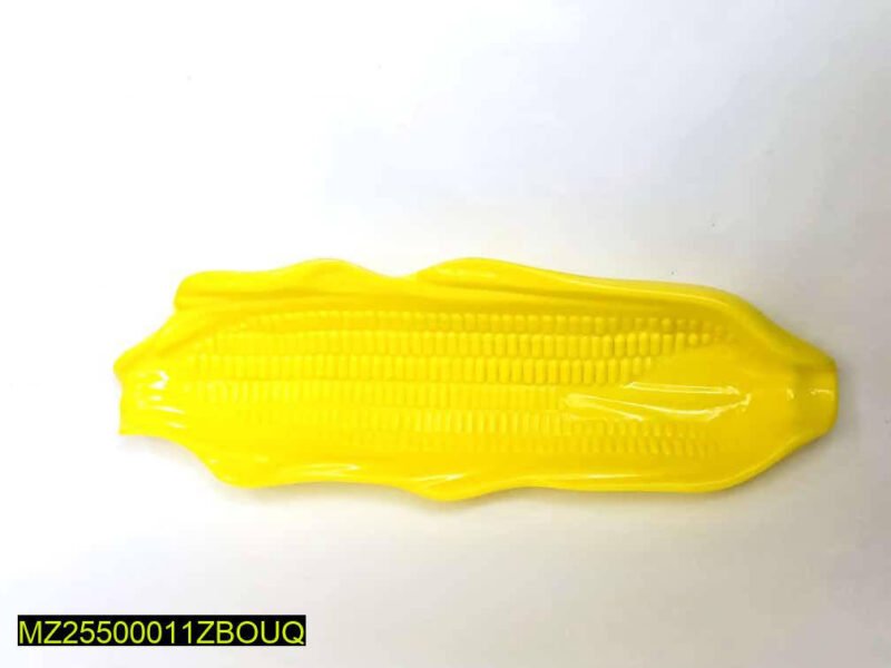 Yellow Corn-Shaped Salad Serving Tray 26cm